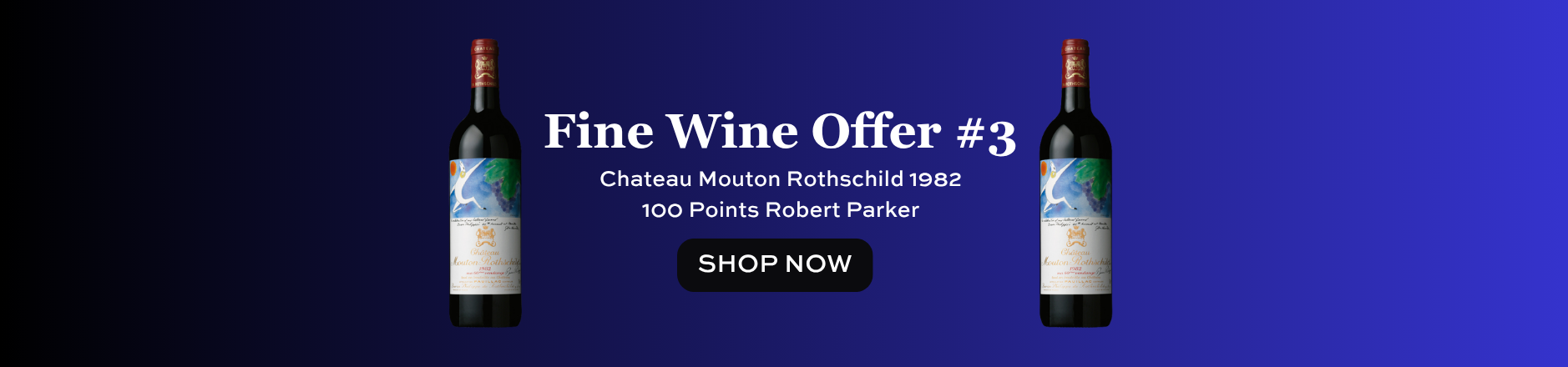 Mouton Rothschild 1982, Pauillac fine wine