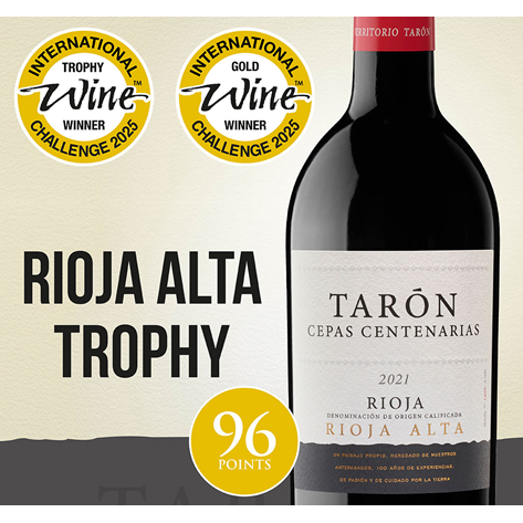 Bodegas Taron Cepas Centenarias 2021, Rioja Alta - 96 Points
