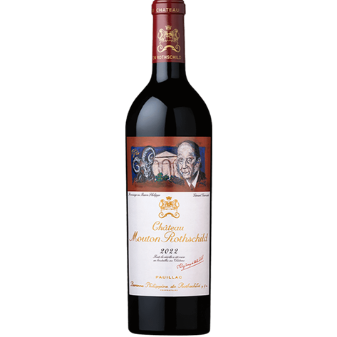 Château Mouton Rothschild 2022 - 100/100 James Suckling 