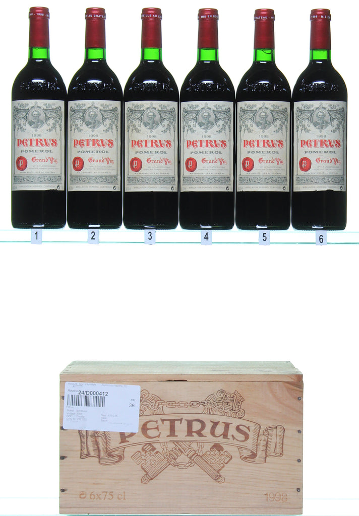 Château Pétrus 1998, Pomerol - 100 Points — Fine Wine Direct