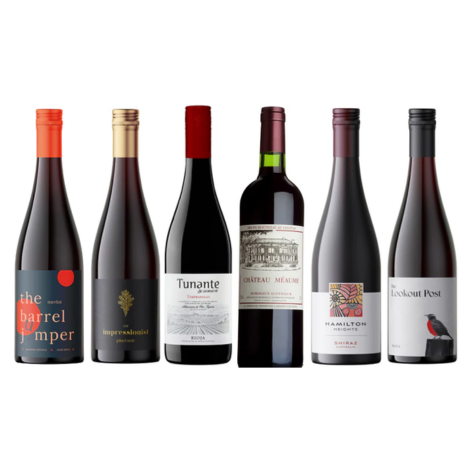 Bestselling Fine Red Wine Case