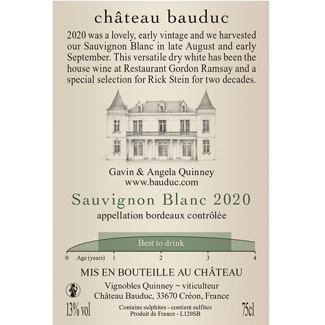 Château Bauduc Sauvignon Blanc 2024