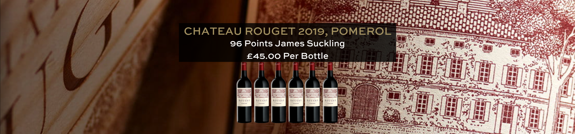 Rouget 2019 Pomerol Fine Wine Offer