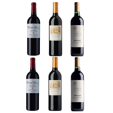 Bordeaux Red 2015 Mixed Case - 6 bottles