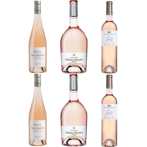 Provence Rosé Wine Case - 18 bottle Mixed Case
