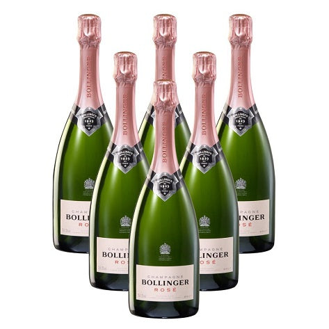 Bollinger Rosé NV Champagne 6 Case