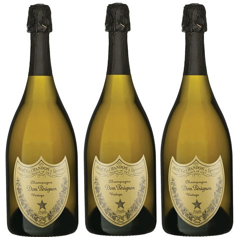Dom Perignon 2008, 2009, 2010 Champagne Case