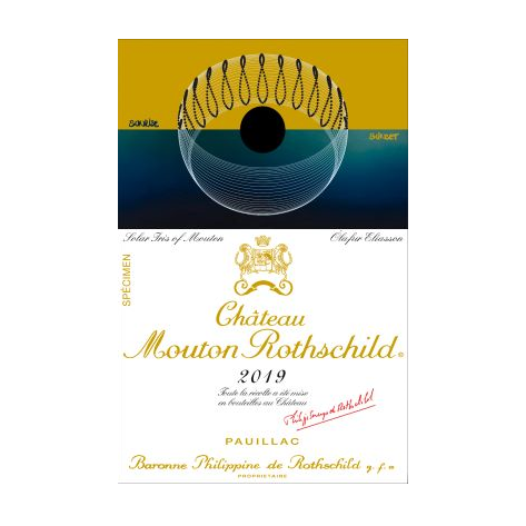 fine wine, mouton rothschild 2019