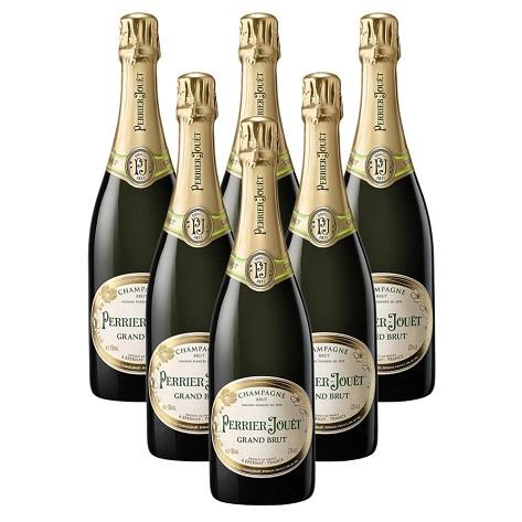Perrier-Jouët Grand Brut NV 6 Champagne Case