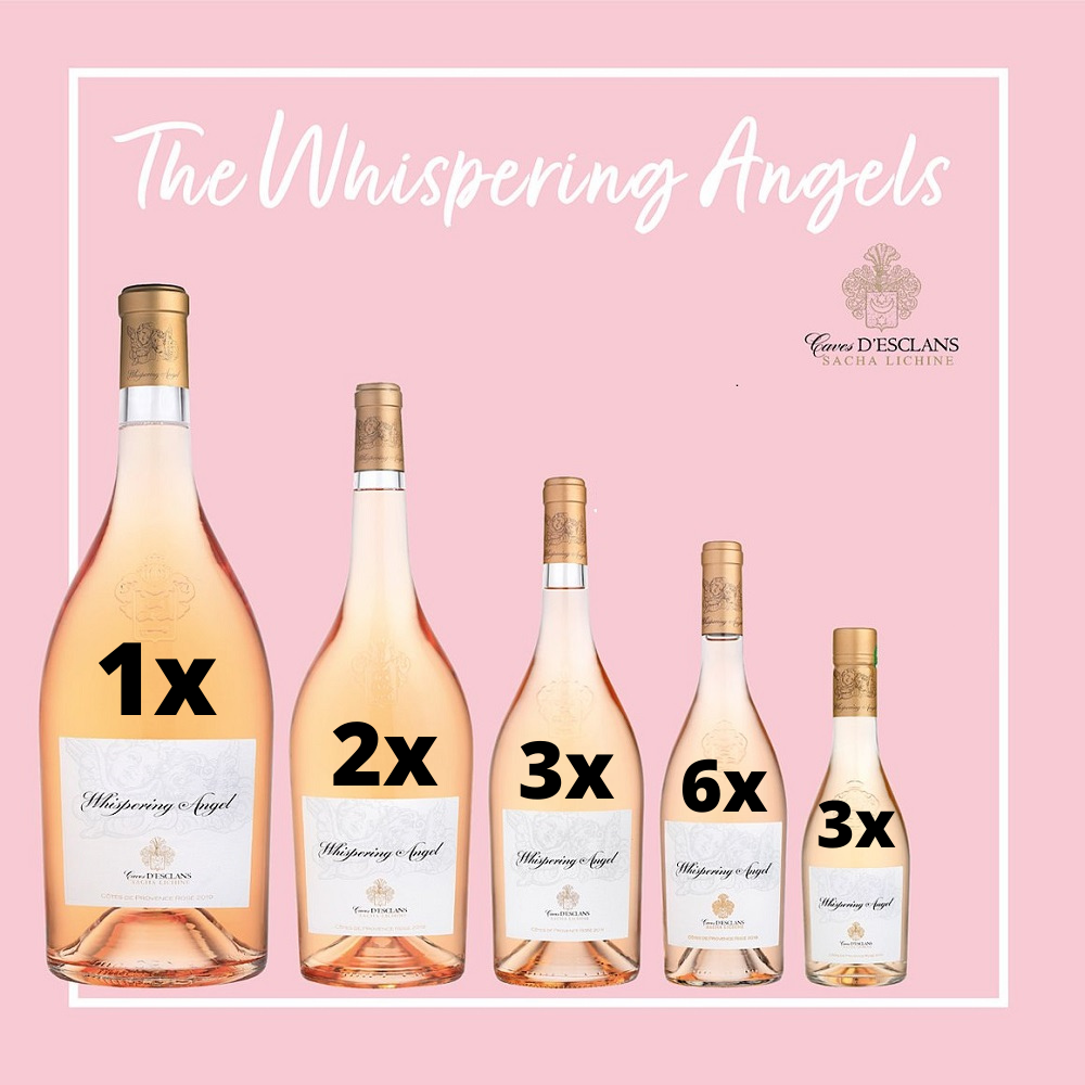 Whispering Angels Mixed Bottle Formats Case