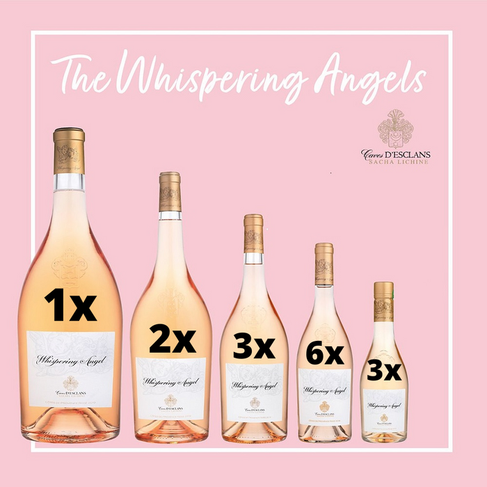 Whispering Angels Mixed Bottle Formats Case