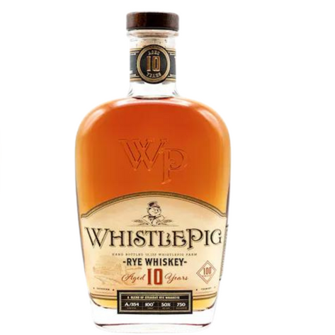 WhistlePig 10 Year Old Rye Whiskey